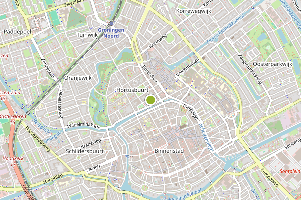 Ambulance-melding op CONTACT op 6 juli, kaart-overzicht