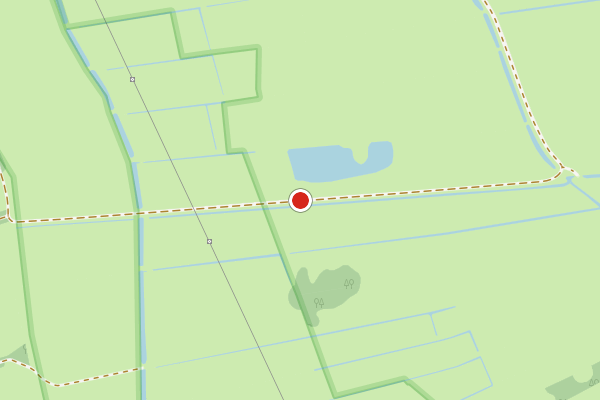 Brandweer-melding op Van Swinderenlaan, Onnen op 7 juli, kaart-overzicht