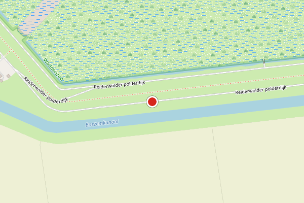 Brandweer-melding op Reiderwolderpolder, Drieborg op 11 juli, kaart-overzicht