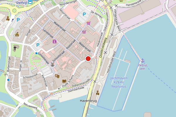 Kaart Delfzijl