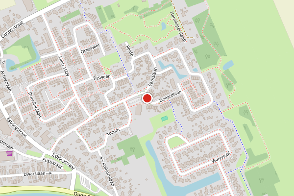 Kaart Scheemda
