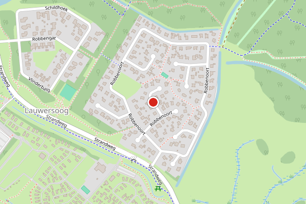 Brandweer-melding op Robbenoort, Lauwersoog op 20 juli, kaart-overzicht