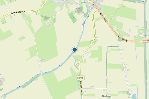 Politie-melding op Onstwedde, Smeerling op 23 juli, kaart-overzicht