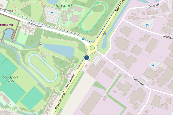 Politie-melding op Beertsterweg, Winschoten op 20 juni, kaart-overzicht
