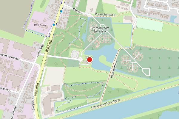Brandweer-melding op Stilleweersterweg, Appingedam op 26 juni, kaart-overzicht