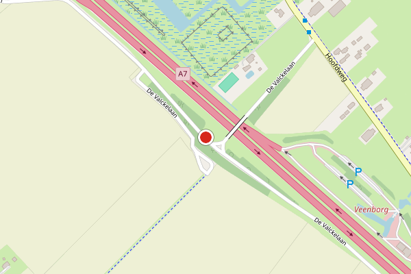 Brandweer-melding op De Valckelaan, Scharmer op 29 juli, kaart-overzicht