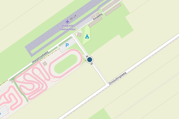 Politie-melding op Aviaweg op 29 juli, kaart-overzicht