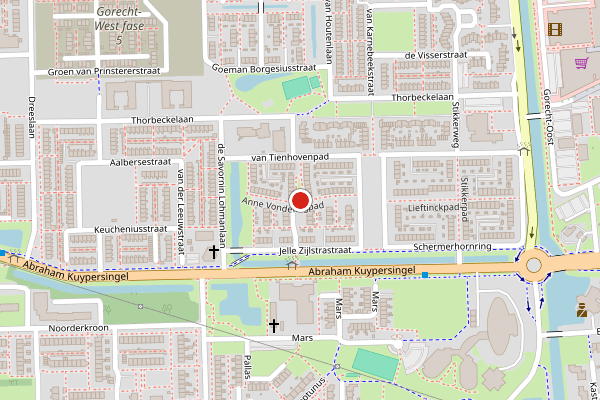 Brandweer-melding op Nolensstraat, Hoogezand op 1 augustus, kaart-overzicht