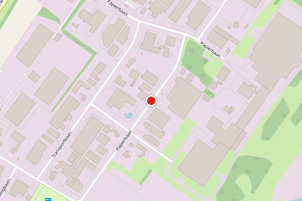 Brandweer-melding op Papierbaan, Winschoten op 1 augustus, kaart-overzicht