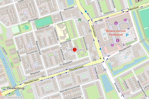 Brandweer-melding op Aldebaranstraat, Groningen op 2 augustus, kaart-overzicht