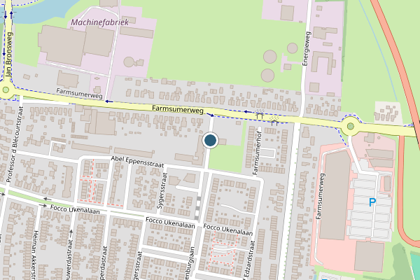 Politie-melding op Nicolaas Westendorpstraat, Appingedam op 6 augustus, kaart-overzicht