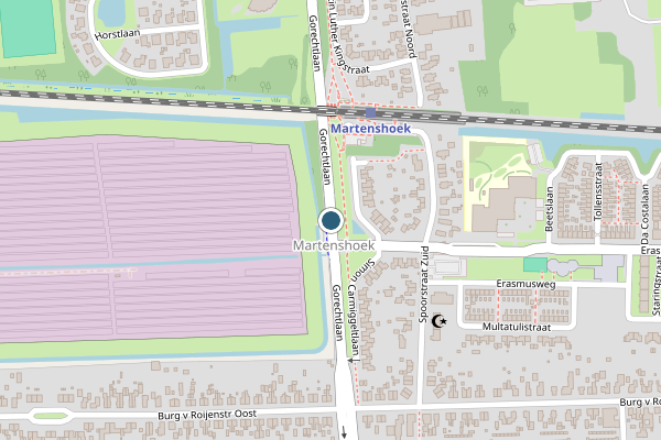 Politie-melding op Gorechtlaan, Hoogezand op 22 april, kaart-overzicht