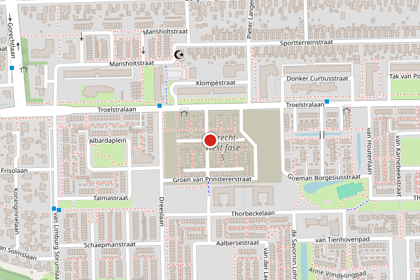 Brandweer-melding op Groen van Prinstererstr, Hoogezand op 19 april, kaart-overzicht