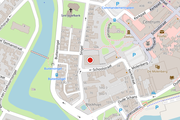 Brandweer-melding op Delfzijl op 8 april, kaart-overzicht