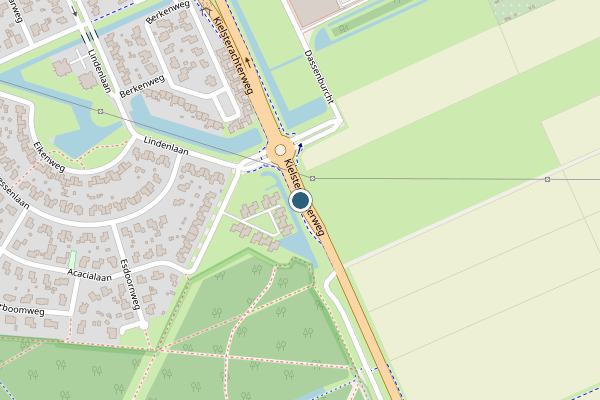 Politie-melding op Kielsterachterweg, Hoogezand op 3 juni, kaart-overzicht
