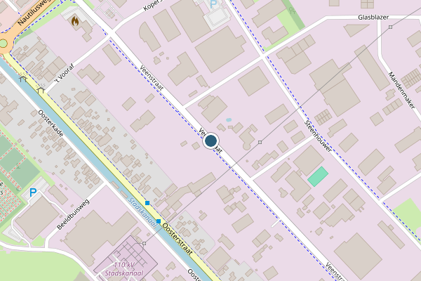 Politie-melding op Veenstraat, Stadskanaal op 5 juni, kaart-overzicht