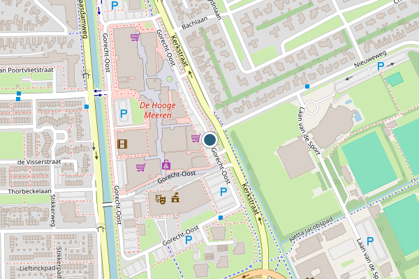 Politie-melding op Gorecht-Oost, Hoogezand op 13 juni, kaart-overzicht