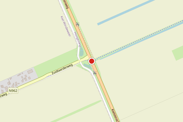 Brandweer-melding op Kielsterachterweg, Hoogezand op 20 juni, kaart-overzicht