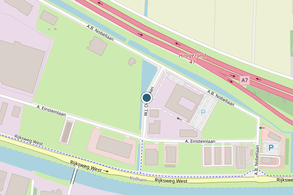 Politie-melding op W.J. Ockelslaan, Kolham op 20 juni, kaart-overzicht