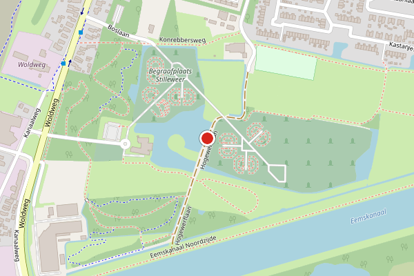 Brandweer-melding op Hogewerflaan, Appingedam op 25 juni, kaart-overzicht