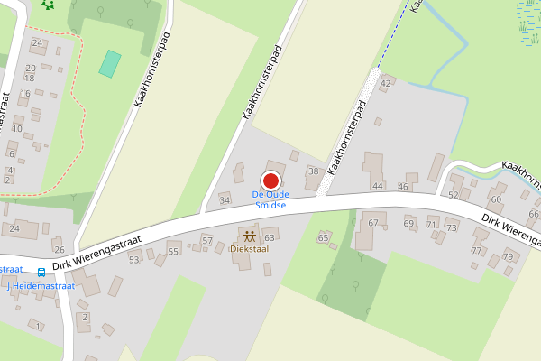 Brandweer-melding op Dirk Wierengastraat, Westernieland op 26 juni, kaart-overzicht