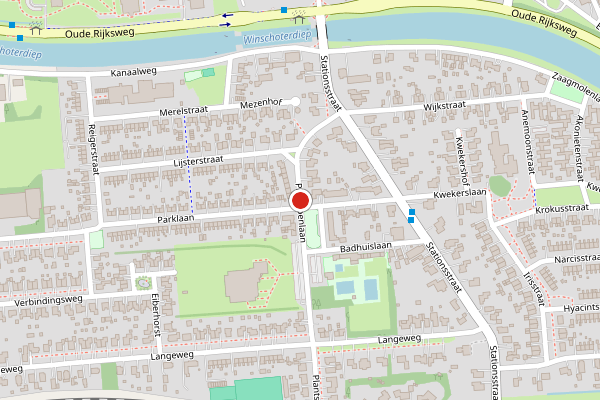 Brandweer-melding op Laan, Scheemda op 27 juni, kaart-overzicht